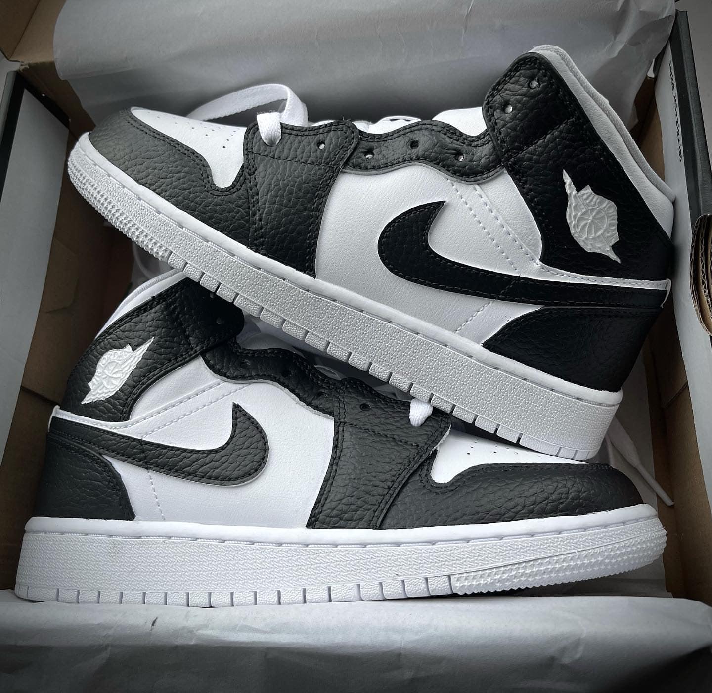 Custom Air Jordan 1 Black â insdrip