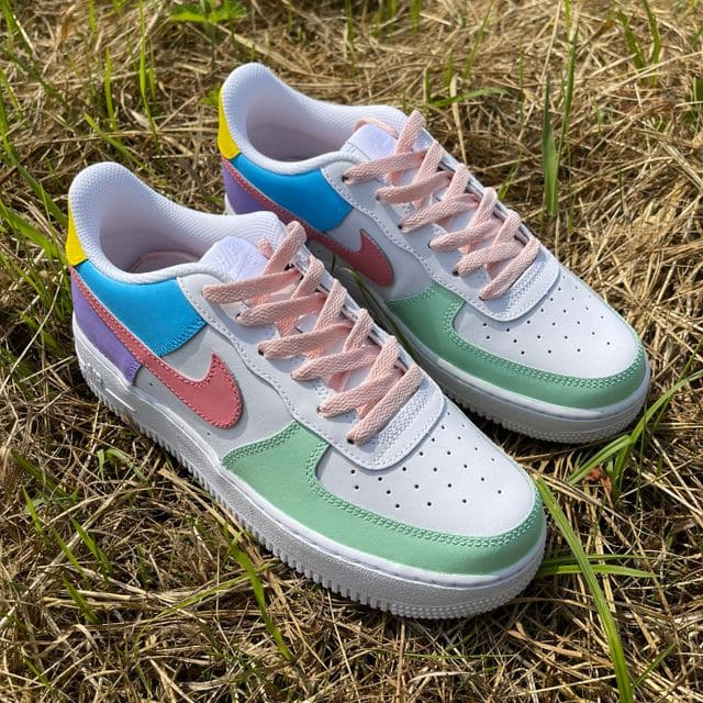 Custom Air Force 1 Pastel
