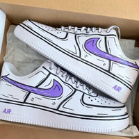 Cartoon Nike Air Force 1 Custom Shoes (Made To Order) Custom Sneakers