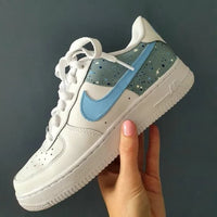 custom air force 1 splatter nike air
