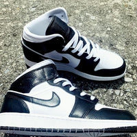 Custom Air Jordan 1 Black & White
