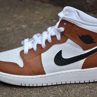 Custom Air Jordan 1 Brown