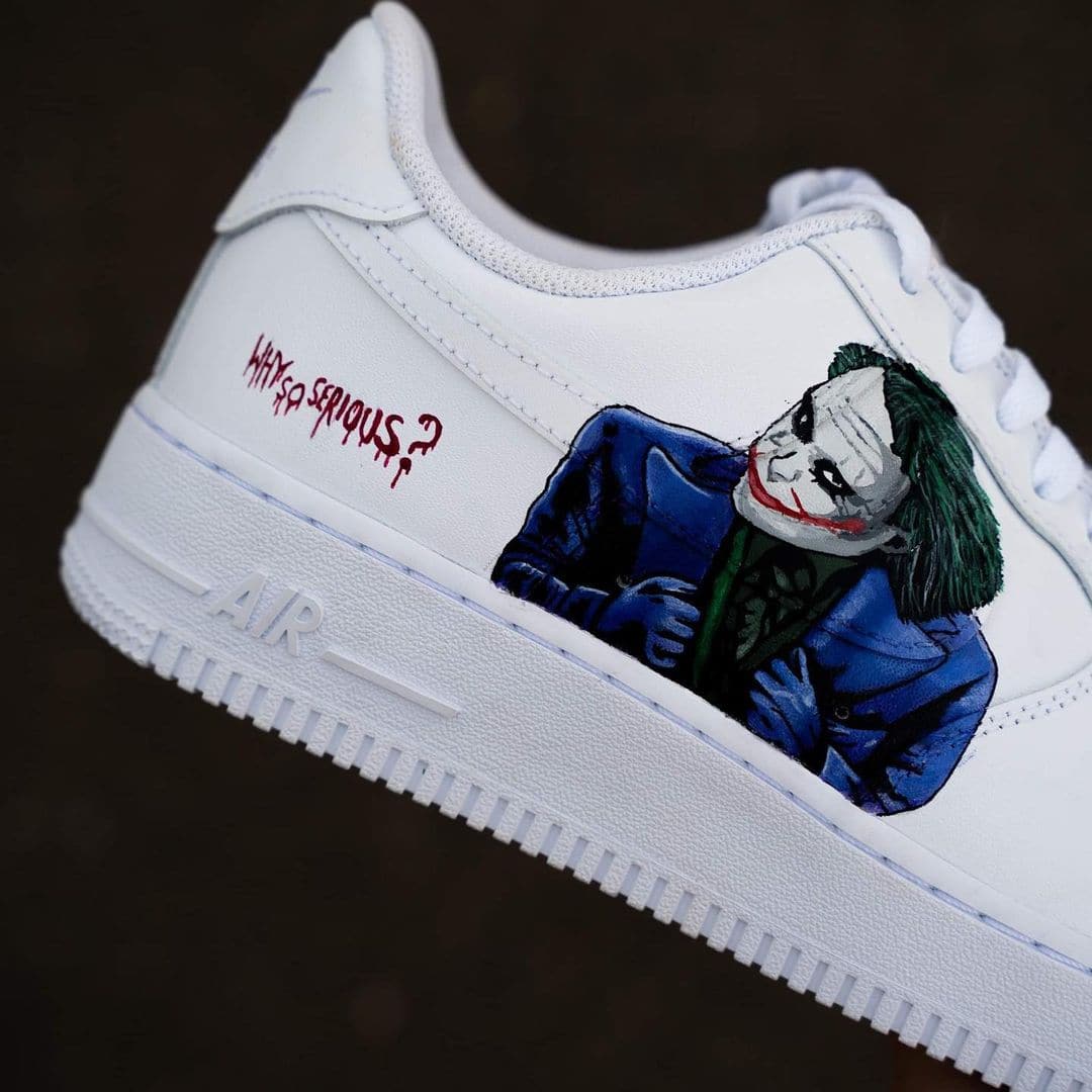 Batman The Joker Custom Air Force 1