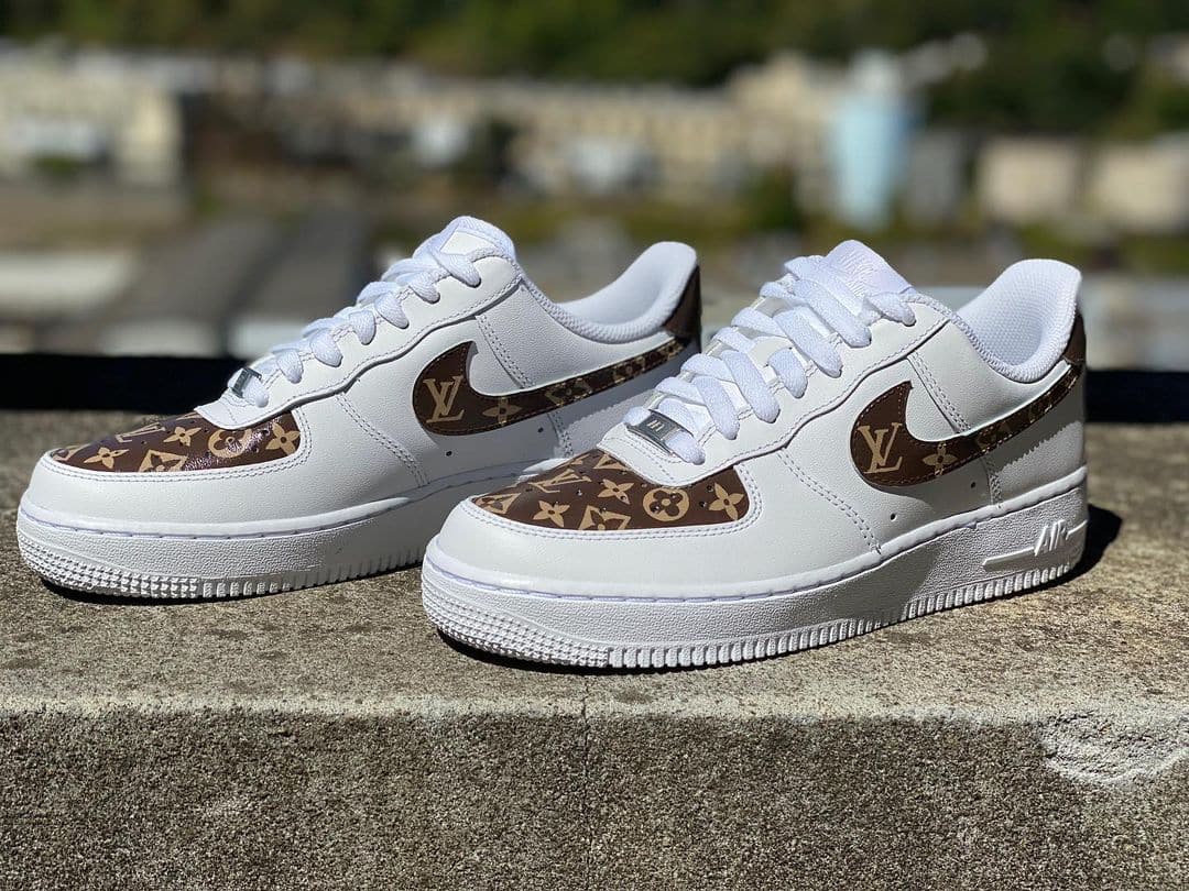 LV Custom Air Force 1’s